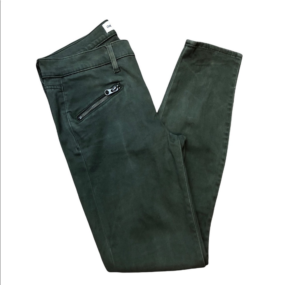 Cargo Ankle Zipper Moto Style Pants by Gap